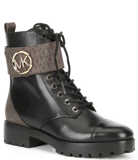 dillards michael kors gold shoes|Michael Kors ankle boots dillard's.